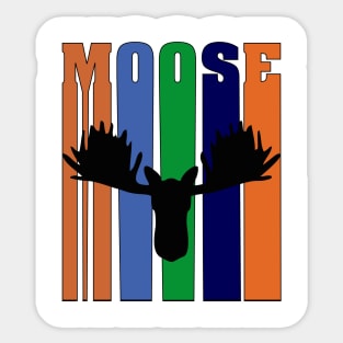 Moose Sticker